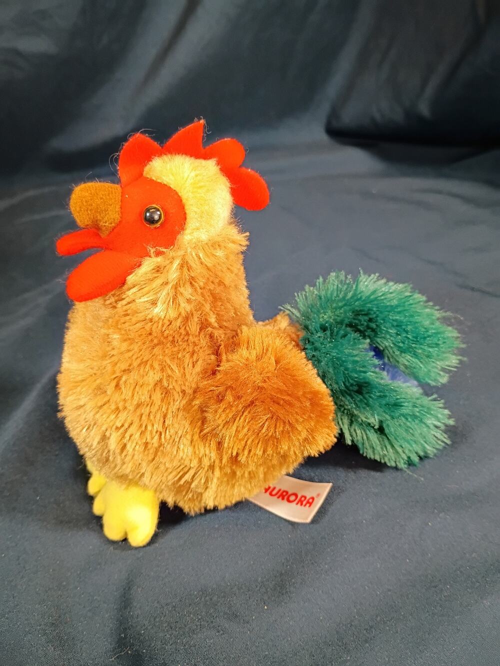 Aurora Mini Flopsie Rooster Plush